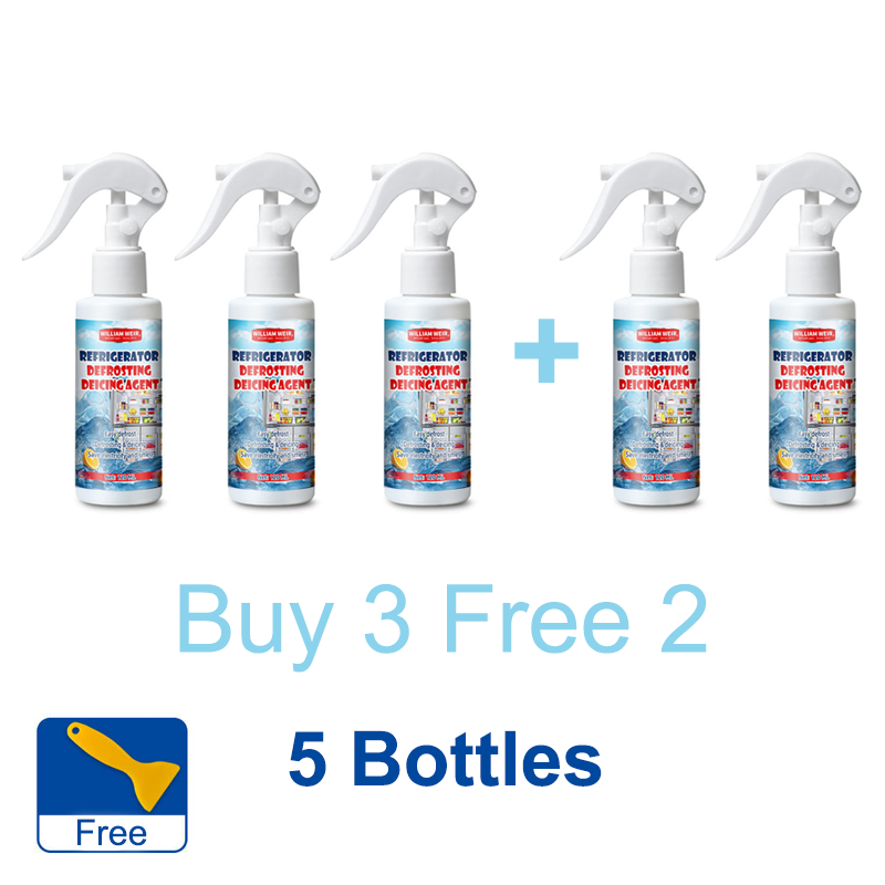 Defrosting Spray For Fridge Freezerwith Free Spatula