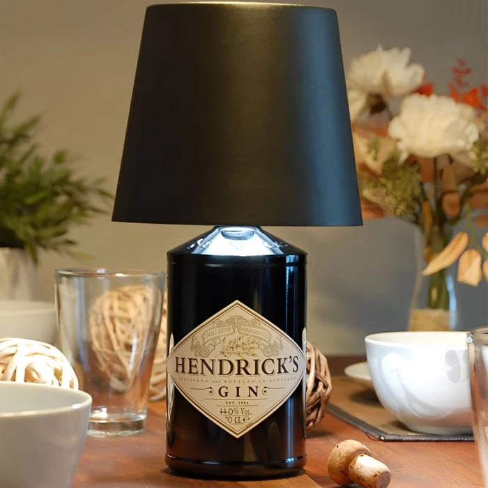 Your Ambiance Starts Here Portable Wireless Bottle Lamp