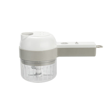 4 In 1 Manual Electric Vegetable Cutter Set Multifunction Cordless Food Processor