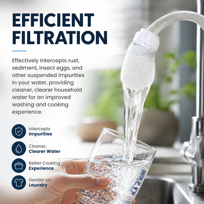 Anti Splash Kitchen Faucet Filter For Sediment & Rust Removal