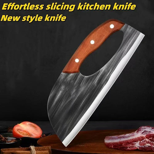 Ergonomic Kitchen Knife Front Handle Design, Effortlessly Cuts Vegetables And Meat. A Thoughtful Gift For Home Cooks