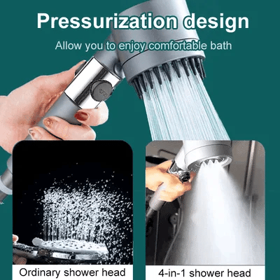 Multi Functional High Pressure Shower Head Set