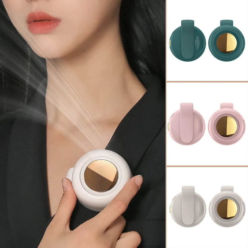 Summer Only 11.992 In 1 Wearable Fan Instantly Cools You By Up To 10C 24H Quiet Hands Free Airflow