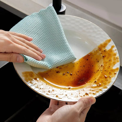 Streak Free Miracle Cleaning Cloths Reusable5 Pieces