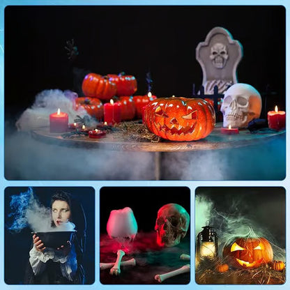 12 Led Ultrasonic Mist Maker Fogger Creates Cool Mist & Colourful Light Perfect For Humidifiers, Fountains Or Halloween Decor Runs Quietly In Water