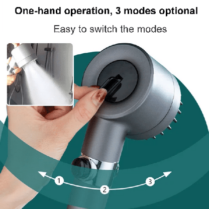 Multi Functional High Pressure Shower Head Set