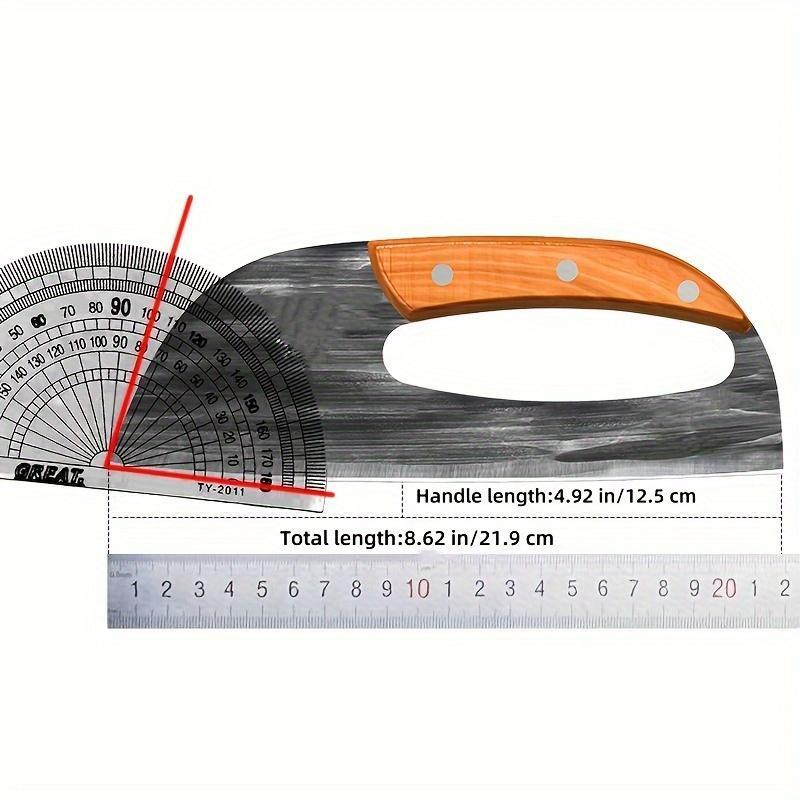 Ergonomic Kitchen Knife Front Handle Design, Effortlessly Cuts Vegetables And Meat. A Thoughtful Gift For Home Cooks