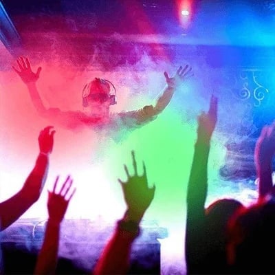 12 Led Ultrasonic Mist Maker Fogger Creates Cool Mist & Colourful Light Perfect For Humidifiers, Fountains Or Halloween Decor Runs Quietly In Water