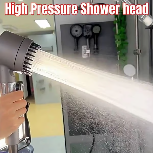 Multi Functional High Pressure Shower Head Set