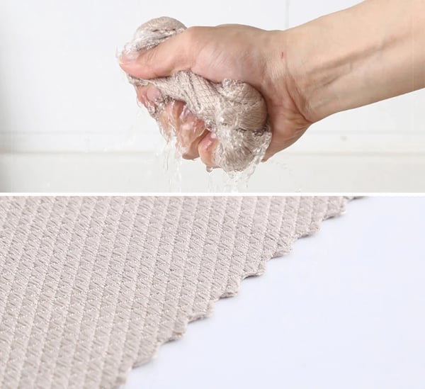 Streak Free Miracle Cleaning Cloths Reusable5 Pieces