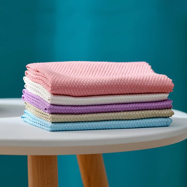 Streak Free Miracle Cleaning Cloths Reusable5 Pieces