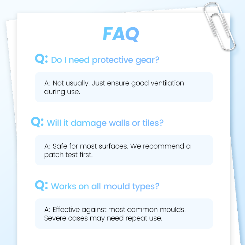 Highly Effective Mould Removal Spray Prevents Mould Regrowth