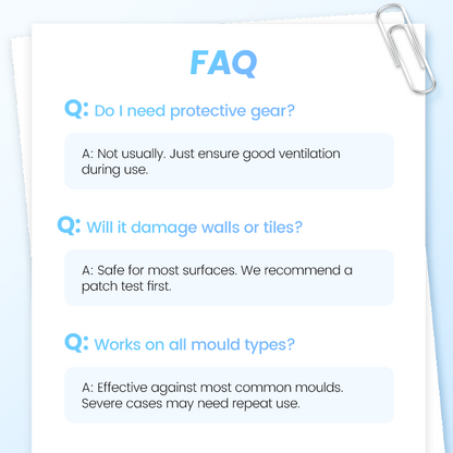 Highly Effective Mould Removal Spray Prevents Mould Regrowth