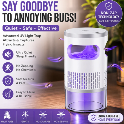 Uv Mosquito Killer Lamp Quiet, Usb, Chemical Free