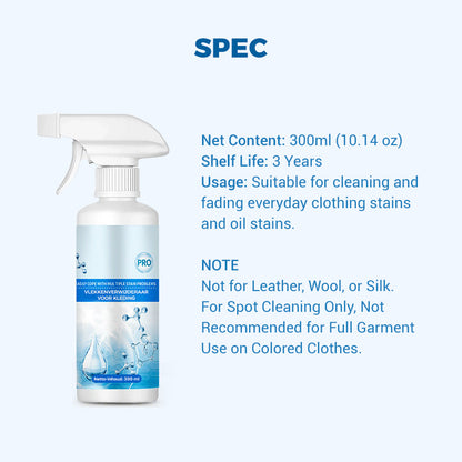 All In One Powerful Stain Remover Clothes Dry Clean Spray