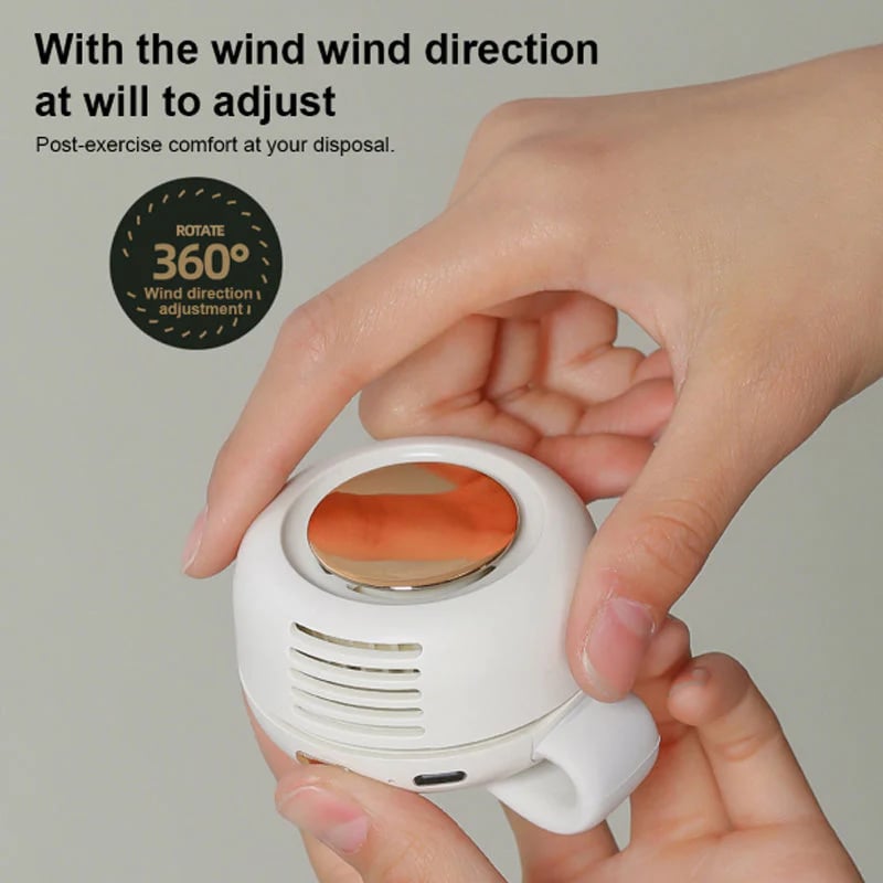 Summer Only 11.992 In 1 Wearable Fan Instantly Cools You By Up To 10C 24H Quiet Hands Free Airflow