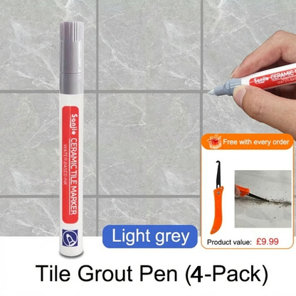 Ceramic Tile Grout Pen Mold Resistant, Waterproof & Permanent Finish