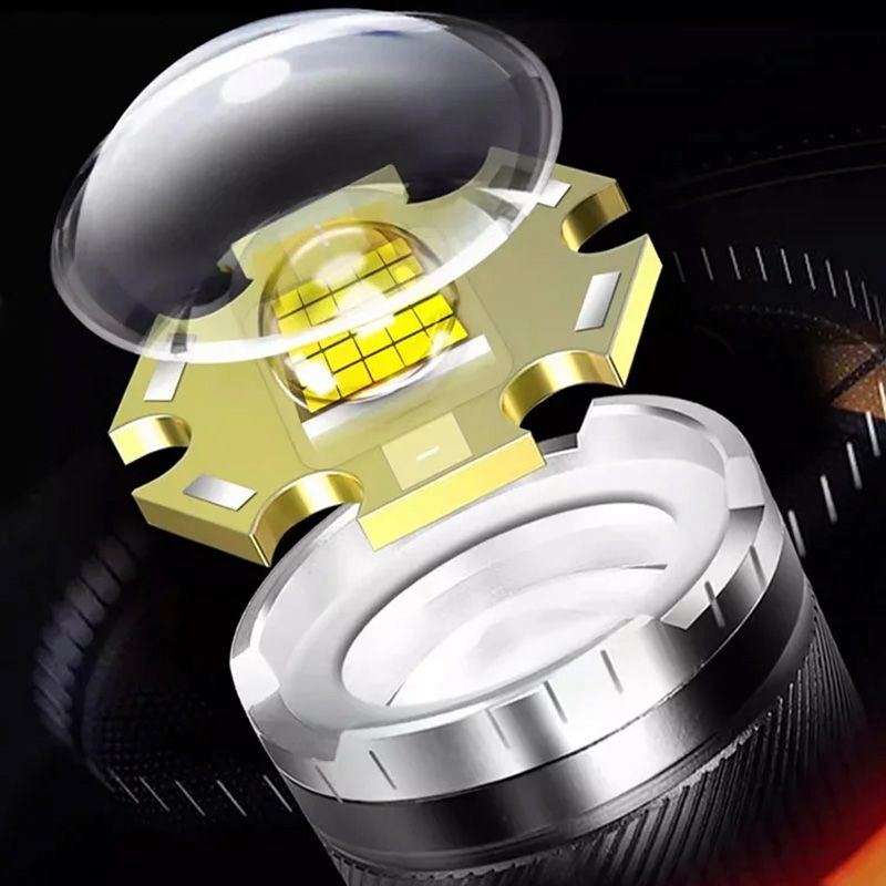 Time Limited Specialsuper Strong Light Zoomable Flashlight