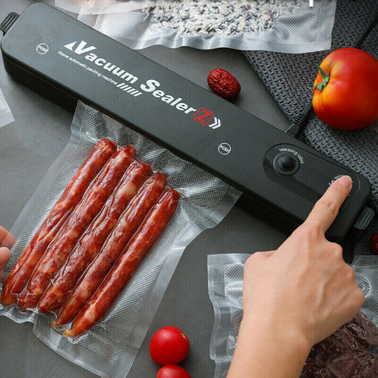 Now Automatic Vacuum Sealing Machine One Touch Operation, Extends Food Freshness & Compact Design