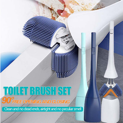 Deep Cleaning Toilet Brush Set No More Hidden Grime