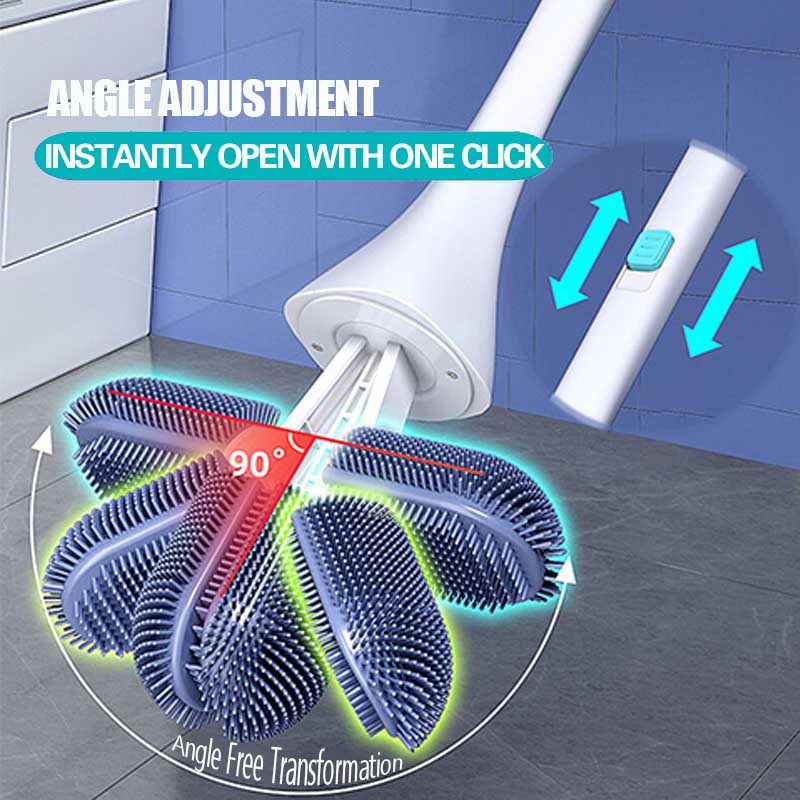 Deep Cleaning Toilet Brush Set No More Hidden Grime