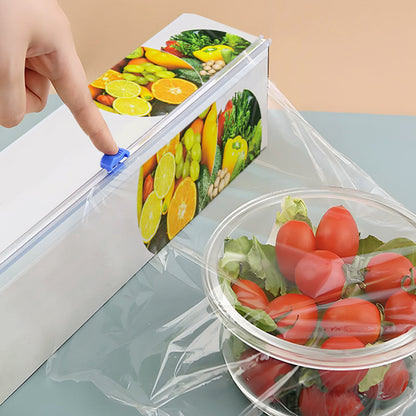 Easy Cut Stretch Clear Food Wrap