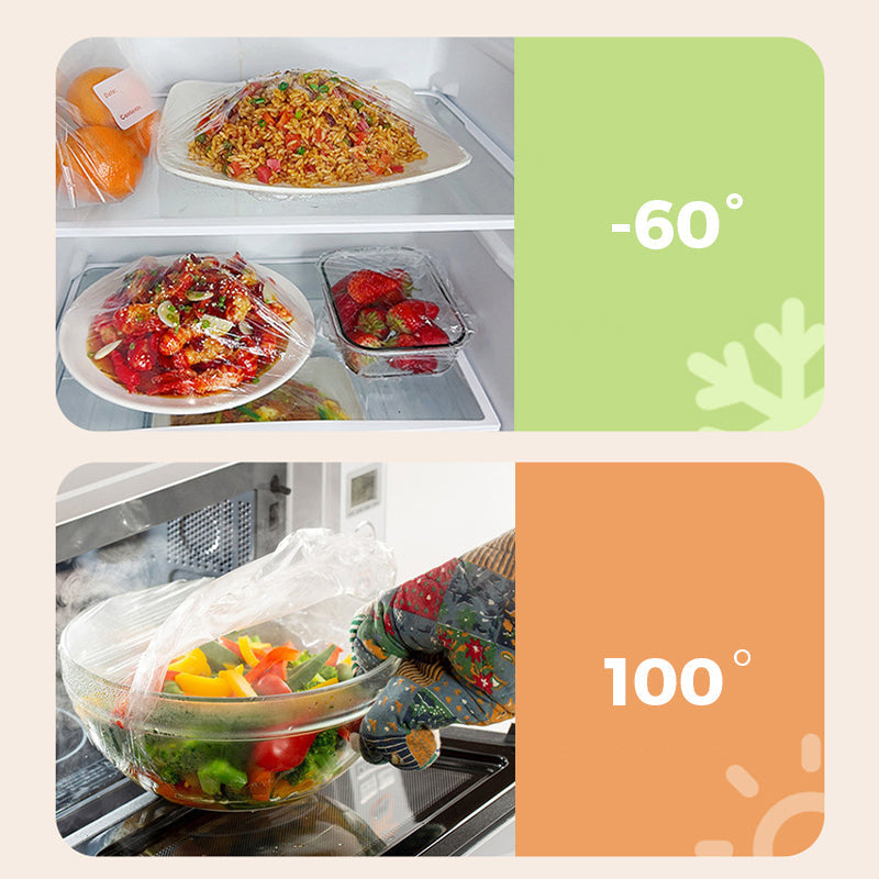 Easy Cut Stretch Clear Food Wrap