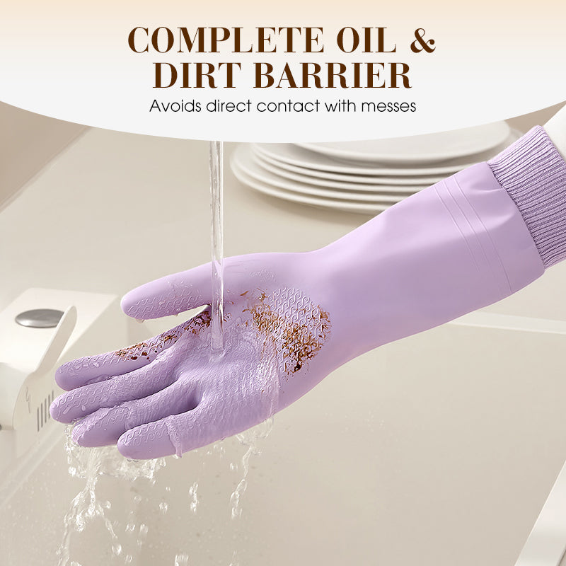 Waterproof Household Anti Slip Cleaning Gloves