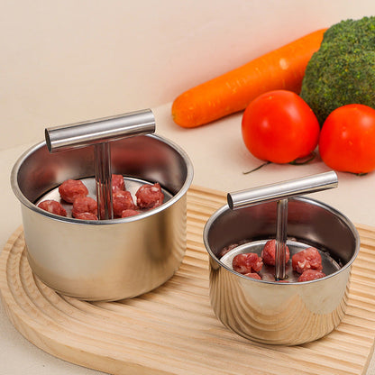 Kitchen Stainless Steel Meatball Mould Professional Grade Tool For Effortless & Uniform Cooking
