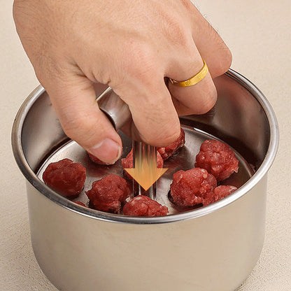 Kitchen Stainless Steel Meatball Mould Professional Grade Tool For Effortless & Uniform Cooking