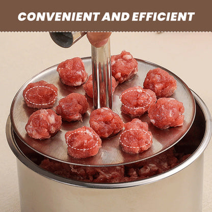 Kitchen Stainless Steel Meatball Mould Professional Grade Tool For Effortless & Uniform Cooking