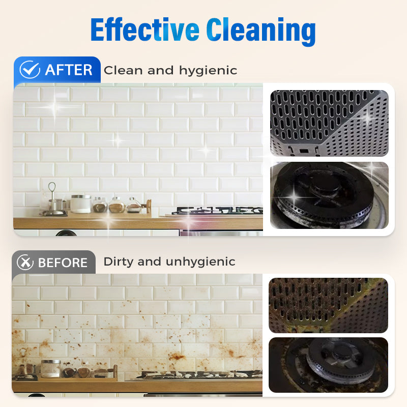 Hightemp Steam Cleaner 105C Steam, 15S Heatup. Kills 99.9 Germs, No Chemicals. 6 Levels, Large 1100Ml Tank. Multisurface Magic