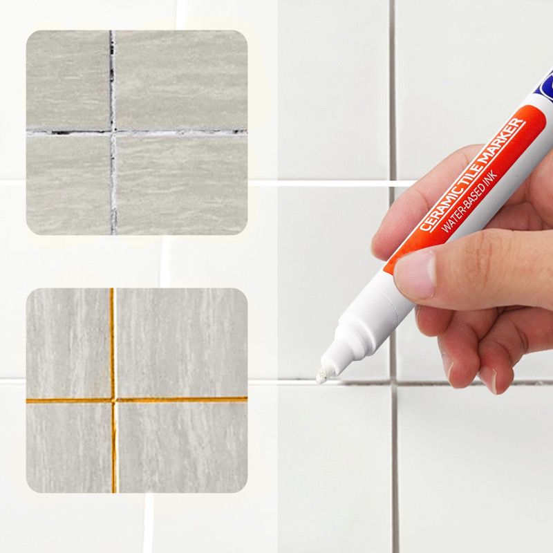 Ceramic Tile Grout Pen Mold Resistant, Waterproof & Permanent Finish
