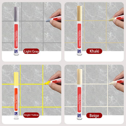 Ceramic Tile Grout Pen Mold Resistant, Waterproof & Permanent Finish