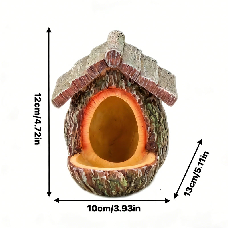 S Outdoor Bird Feeder With Realistic Tree Stump Design Garden Decor & Wildlife Sanctuary In One
