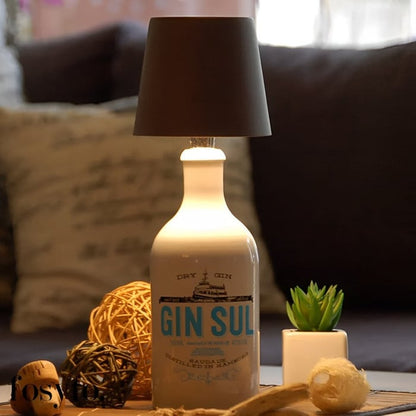 Your Ambiance Starts Here Portable Wireless Bottle Lamp