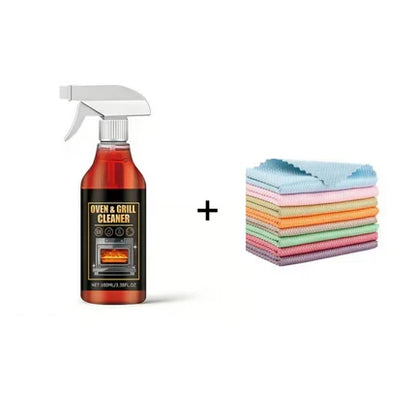 Oven & Grill Cleaner Spray Dissolves Grease In 5 Mins, No Scrubbing & Eliminates Odors 21 Reviews