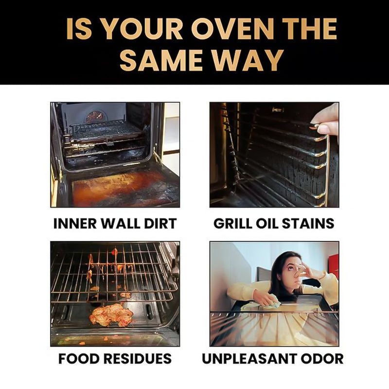 Oven & Grill Cleaner Spray Dissolves Grease In 5 Mins, No Scrubbing & Eliminates Odors 21 Reviews