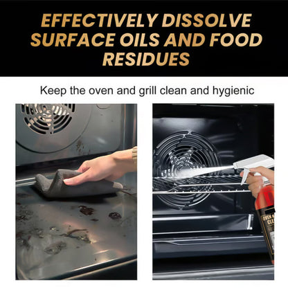 Oven & Grill Cleaner Spray Dissolves Grease In 5 Mins, No Scrubbing & Eliminates Odors 21 Reviews