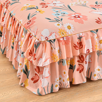 Silky Sleep Blanket Set 3 Piece Luxuriously Soft & Anti Static Bedding Ice Silk For Year Round Comfort