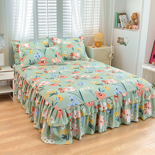 Silky Sleep Blanket Set 3 Piece Luxuriously Soft & Anti Static Bedding Ice Silk For Year Round Comfort
