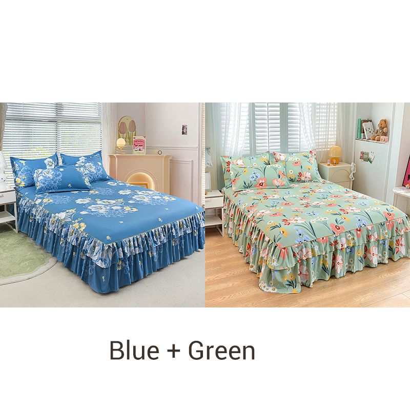 Silky Sleep Blanket Set 3 Piece Luxuriously Soft & Anti Static Bedding Ice Silk For Year Round Comfort