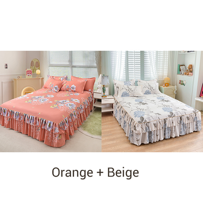 Silky Sleep Blanket Set 3 Piece Luxuriously Soft & Anti Static Bedding Ice Silk For Year Round Comfort