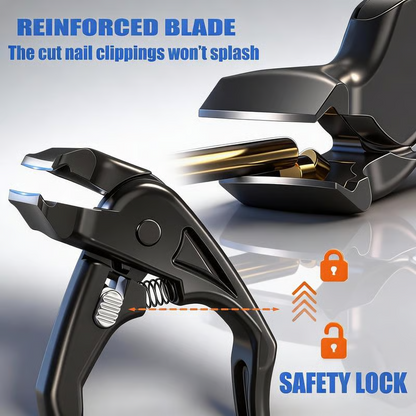 Perfect Curved Design Stainless Steel Nail Clipper Effortless Grip For Seniors 50