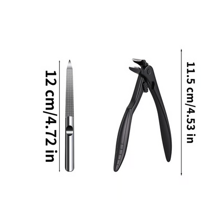 Perfect Curved Design Stainless Steel Nail Clipper Effortless Grip For Seniors 50