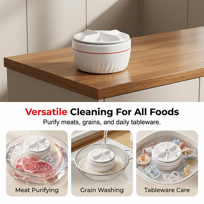 Portable Vegetable & Fruit Cleaner Machine