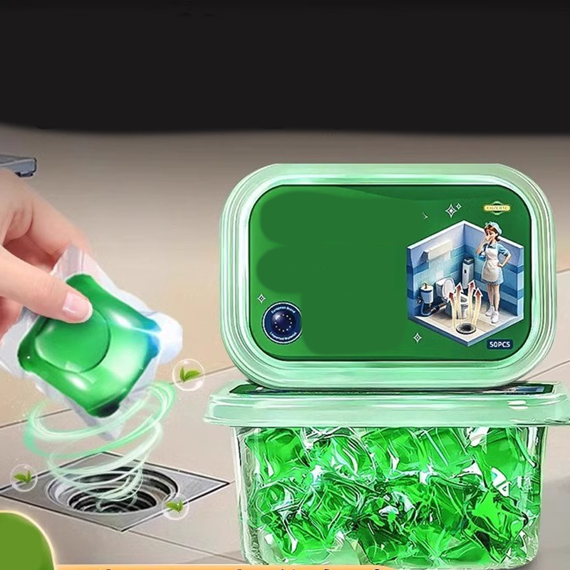 Drain Deodorizer Pods Bioenzyme Formula Neutralizes Smells At The Source. Instant Fresh Scent, No Harsh Chemicals. Say Goodbye To Embarrassing Odours