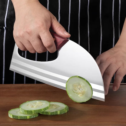 Ergonomic Kitchen Knife Front Handle Design, Effortlessly Cuts Vegetables And Meat. A Thoughtful Gift For Home Cooks
