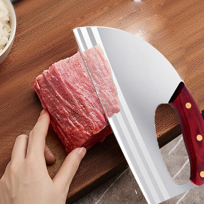 Ergonomic Kitchen Knife Front Handle Design, Effortlessly Cuts Vegetables And Meat. A Thoughtful Gift For Home Cooks