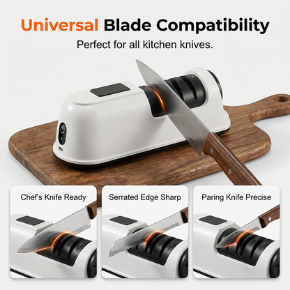 3 Stage Electric & Manual Knife Sharpener